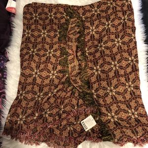 NWT Free People Fringe Poncho/Cardigan/Kimono